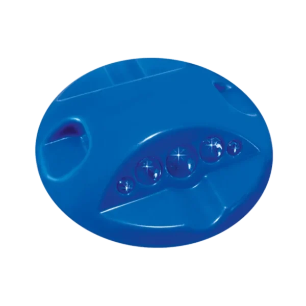 Botón Multivista Azul