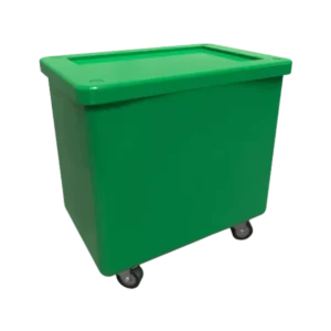 Cajas de plástico con ruedas